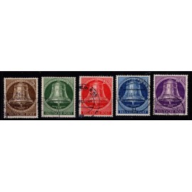 1953 - Berlin - AFA 101-05 - Frimærke - Stemplet. 1953 - Berlin - AFA 101-05 - Frimærke - Stemplet.